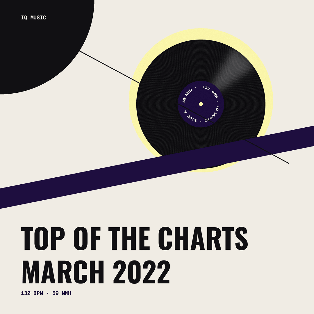 TOP OF THE CHARTS March 2022 (132 bpm 59 min)