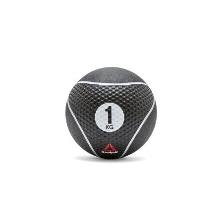 Медицинский мяч REEBOK Medicine Ball • 1 кг, черный