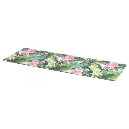 Коврик для йоги • INEX Yoga PU Mat полиуретан с принтом 185 x 68 x 0,4 см