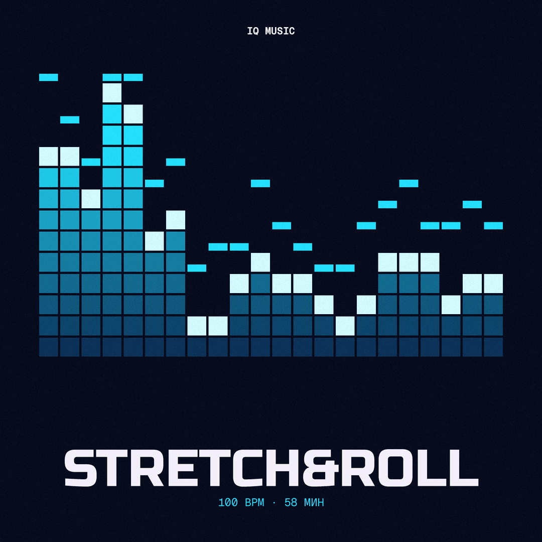 Stretch&roll 100 bpm 58 min