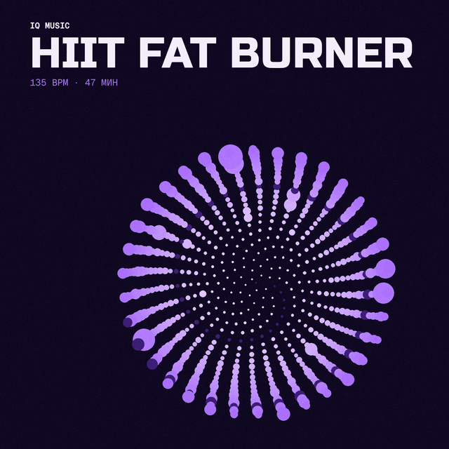 HIIT fat burner 135 bpm 47 min