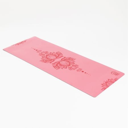 Коврик для йоги INEX Yoga PU Mat TPE c гравировкой