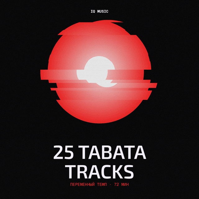 25 TABATA Tracks - different bpm - 72 min