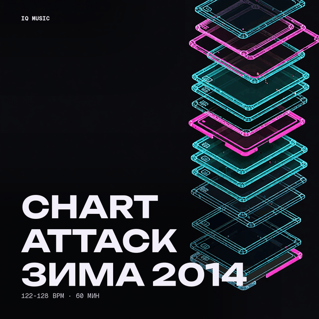 Chart attack зима 2014 - 122-128 bpm- 60 min