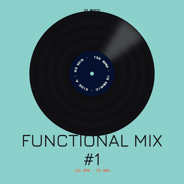 Functional Mix #1 - 135 bpm 63 MIN