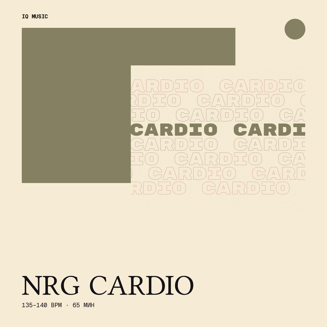 NRG CARDIO 135-140 BPM 65 min