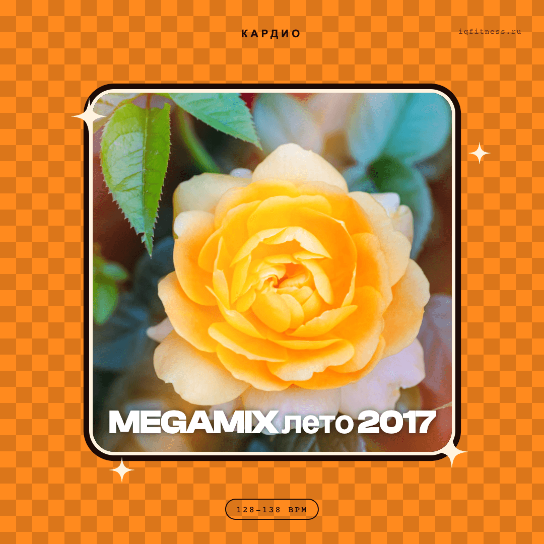 MEGAMIX лето 2017 — музыка для аэробики 128–138 BPM