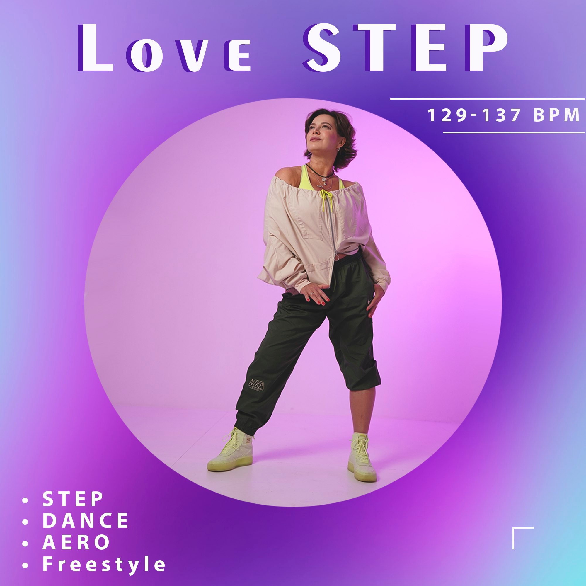 Love STEP by VM — музыка для аэробики 129–137 BPM