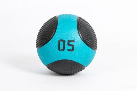 Медбол LIVEPRO Solid Medicine Ball • 1 кг, черный/синий