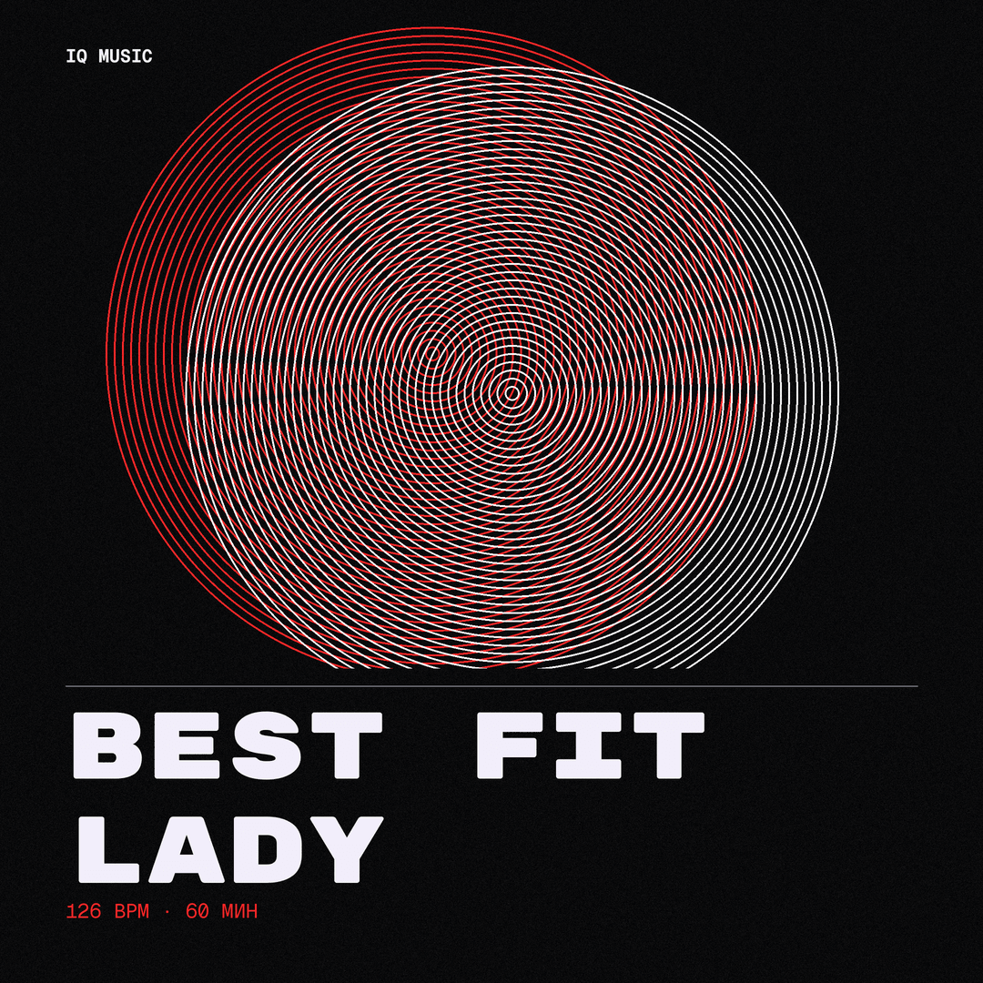 BEST fit LADY 126 bpm 60 min