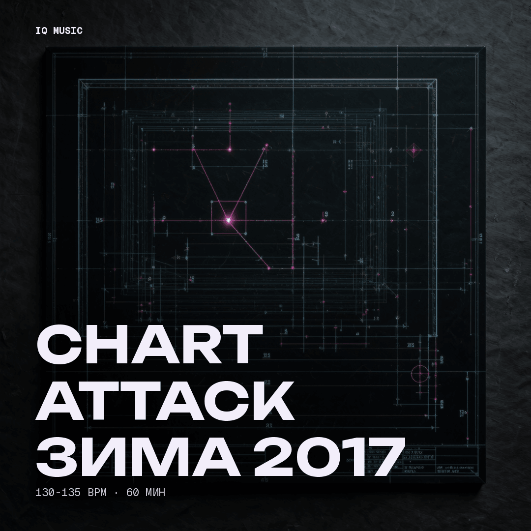 CHART ATTACK зима 2017 - 130-135 bpm - 60 min