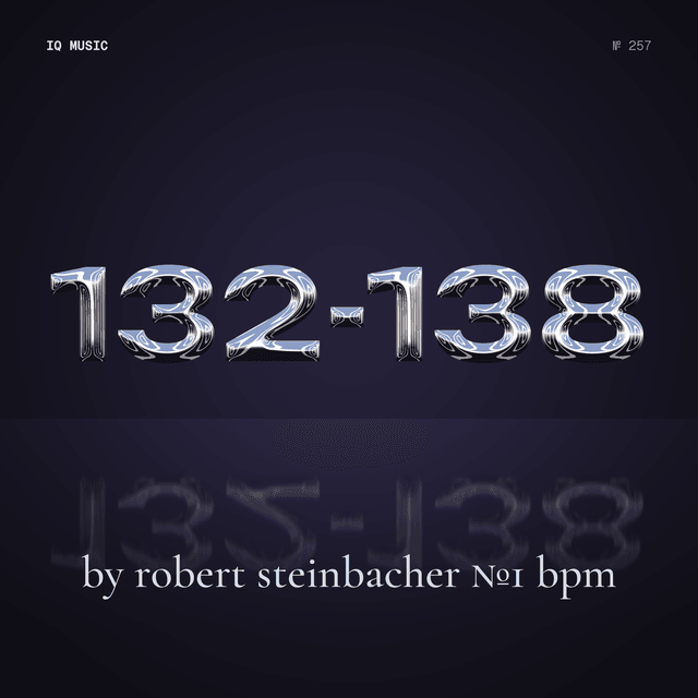 by Robert Steinbacher №1 - bpm 132-138 -60 min