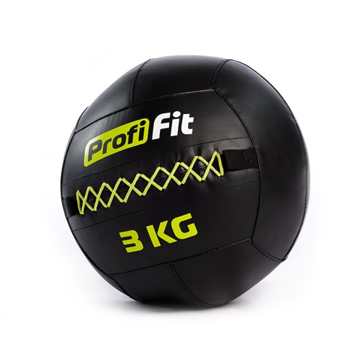 Медицинбол набивной (Wallball) PROFI-FIT, 3 кг
