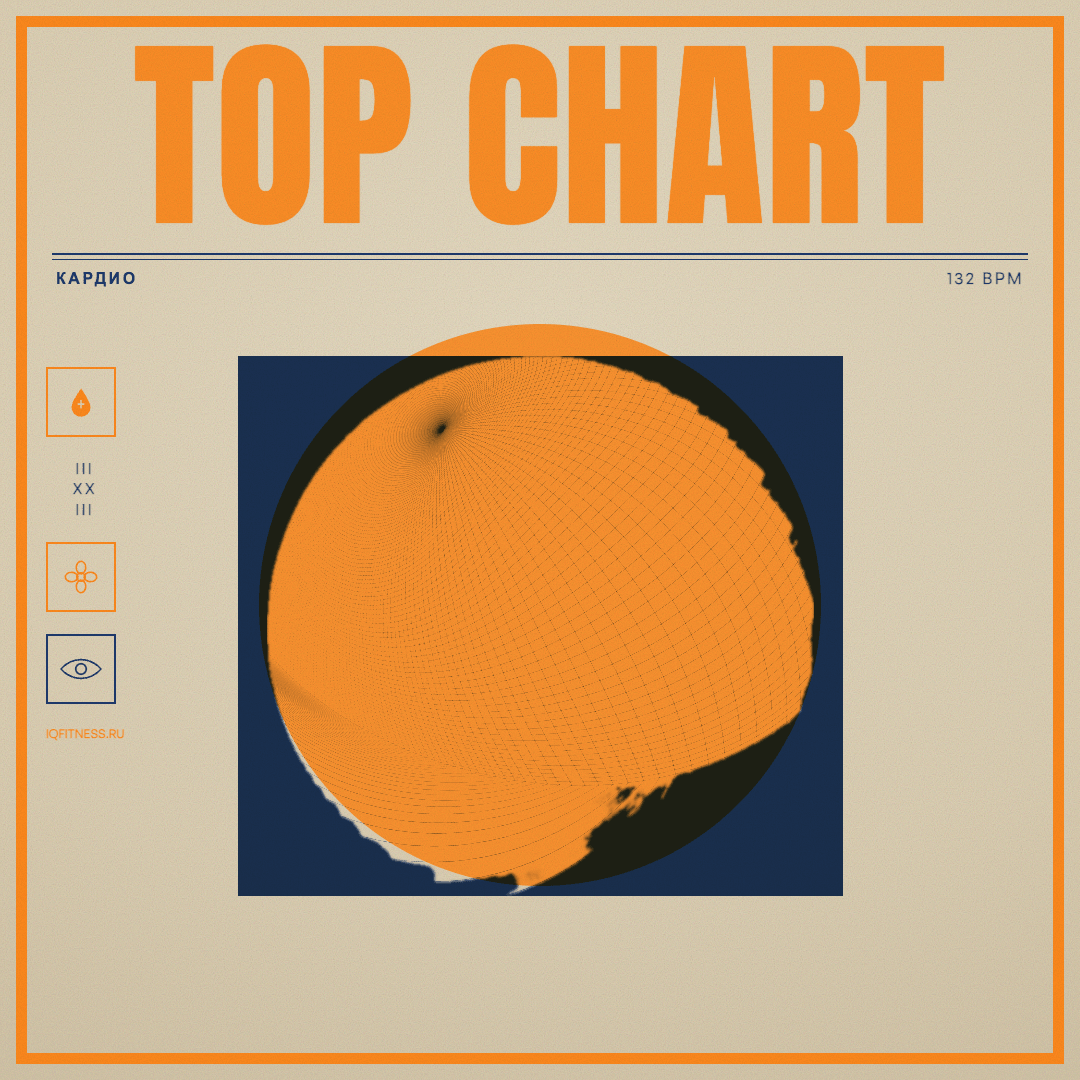 TOP chart — музыка для аэробики 132 BPM