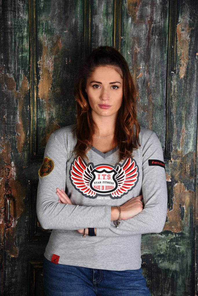 Лонгслив «STAR 2020» цвет — «Серый маренго», размер — L 