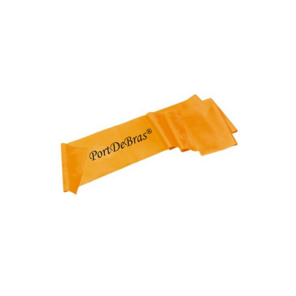 Ленточный амортизатор PortDeBras Latex Free Band • низкое сопротивление, оранжевый 
