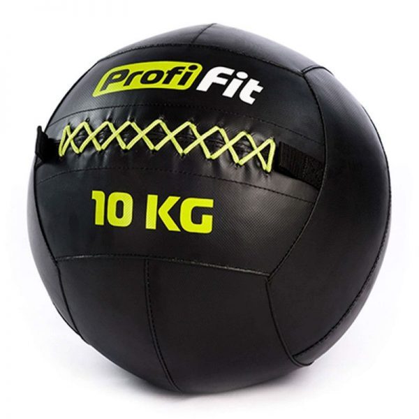 Медицинбол набивной (Wallball) PROFI-FIT,10 кг 