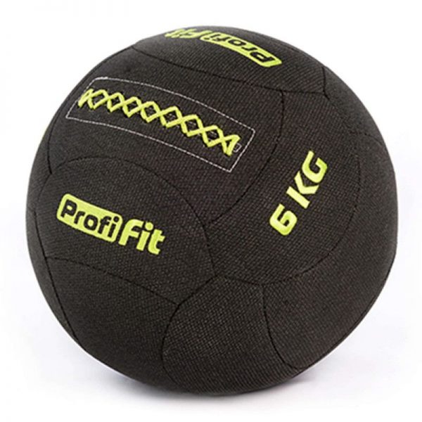 Медицинбол набивной кевларовый PROFI-FIT, (Kevlar Wallball) 6 кг 