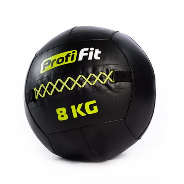 Медицинбол набивной (Wallball) PROFI-FIT, 8 кг