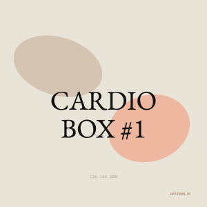 CARDIO BOX #1- 136-140 bpm 62 MIN