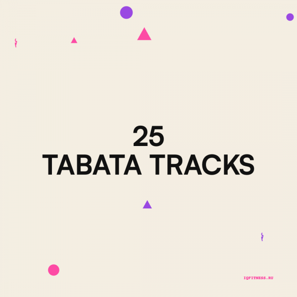 25 TABATA Tracks — different bpm — 72 min 