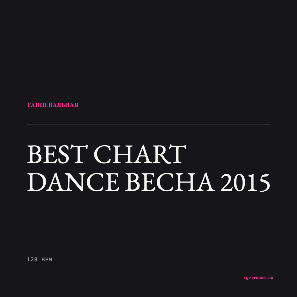 BEST CHART Dance весна 2015 — 128 bpm- 60 min 