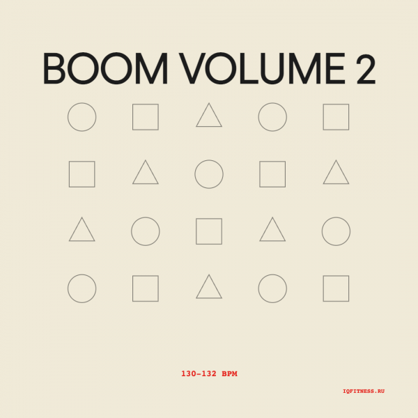BOOM Volume 2 (130-132 bpm 59 min) 