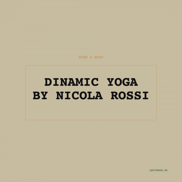 Dinamic Yoga by NICOLA ROSSI — different bpm — 60 min 