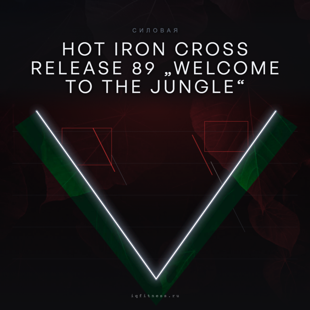 HOT IRON CROSS Release 89 „WELCOME TO THE JUNGLE“ 