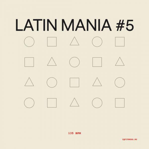 LATIN MANIA #5- 135 bpm — 60 min 