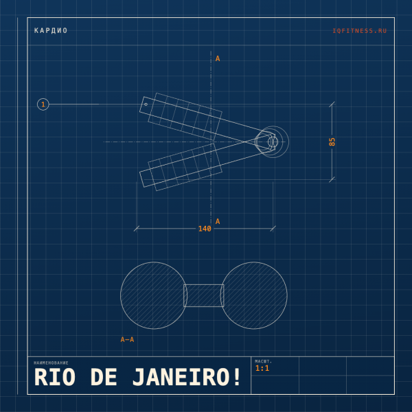 RIO DE JANEIRO! — 130 bpm — 60 min 