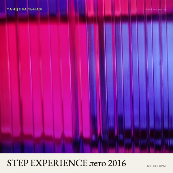 STEP EXPERIENCE лето 2016 — 129-134 bpm -60 min 