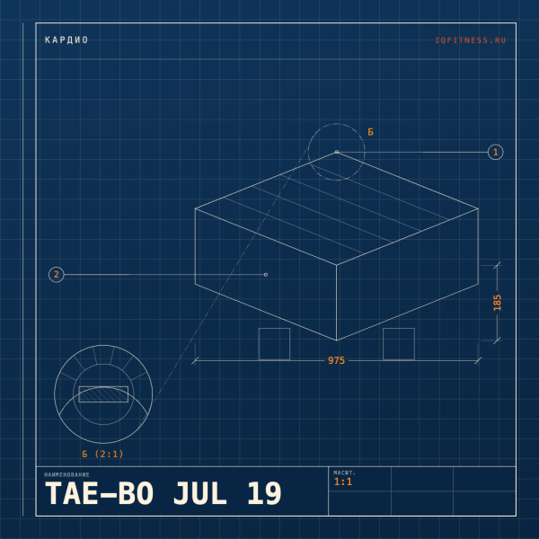 TAE-bo jul 19 -140 bpm —  60 min 