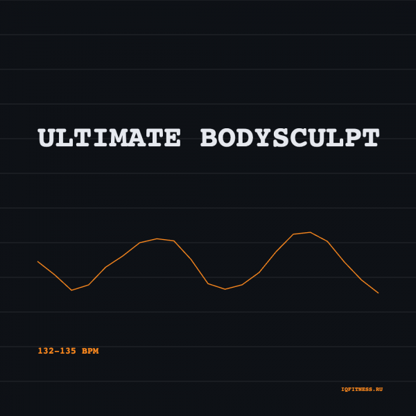 Ultimate BODYSCULPT 132-135 BPM 62 min 