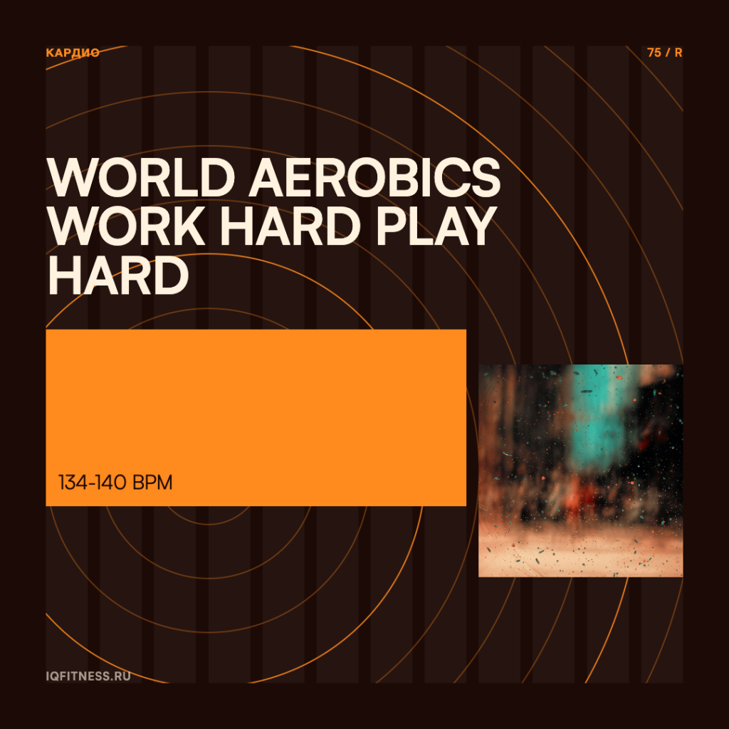 WORLD AEROBICS Work Hard Play Hard (134-140 bpm 79 min) 
