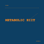 Metabolic HIIT — different bpm — 52 MIN